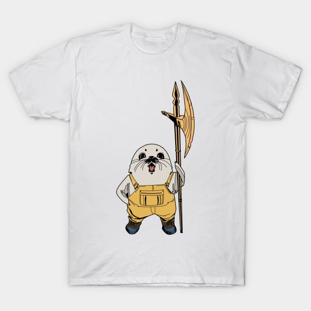 Gus from Saga T-Shirt by Doctor Seitan Designs